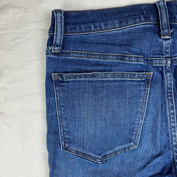 Madewell 9" Mid-Rise Skinny Patty Wash Blue Jeans Size 27 Stretch Denim M3003 - Picture 9 of 16